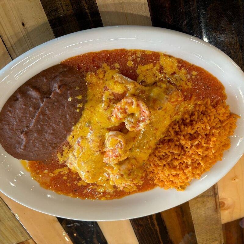 Shrimp Enchiladas