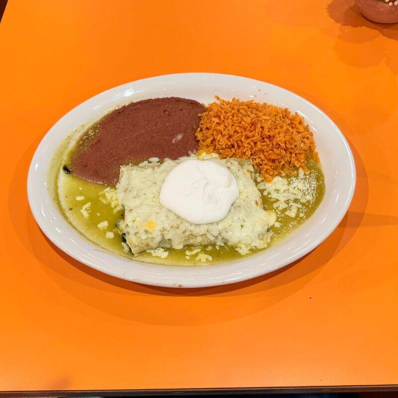 Enchiladas de Espinacas